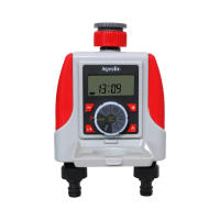 Controlador De Riego Automático Dual Impermeable Timer Digital Válvula Solenoides Para Jardín Sistema De Timer De Riego Con Dos Salidas - details 0