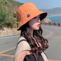 Sombrero De Pescador Panamá Para Mujer Estilo Casual Protección Solar Estampado De Moda Doble Cara Amplia Sombrilla Plegable Para Viajes Al Playa Y Exterior - details 1