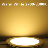 Luz De Panel LED Dimmable Ultra Delgada Para Techo Revestida Redonda 3W 4W 6W 9W 12W 15W 25W Luz De Punto LED AC85-265V Para Vestíbulo - details 6