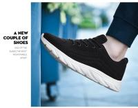 Nuevos Zapatos Deportivos Para Hombre Zapatillas Casuales Negras Transpirables Tenis Running Caminar Gimnasio Mesh Antideslizantes Resistentes Al Desgaste - details 10
