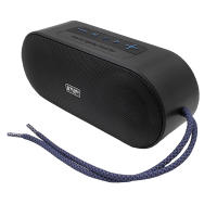 Ostark Altavoz potente portátil con luz LED de color, Hay volumen alto y graves potentes, IP65 Impermeable 3.7v 3000mAh, TF card, FM radio - details 3