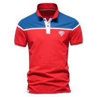 Camisa Polo de Algodón A LA Moda con decoración de metal y solapa, novedad de Primavera y Verano - details 15