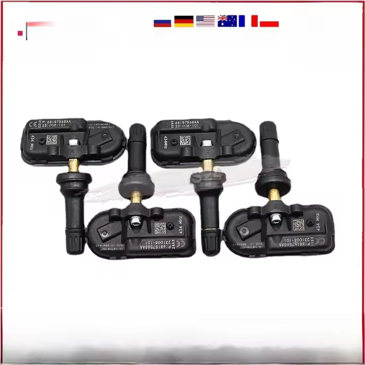 Sensor De Presión De Neumáticos Para Jeep Cherokee 2013-2020 Ram 1500 2018-2027 433MHz 68157568AA Monitoreo De Rendimiento De Automóviles - 1