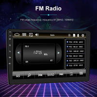 Podofo Radio De Coche 2 DIN 9" HD Autoradio Multimedia Player Carplay Bluetooth USB FM Cámara Soporte Control Del Volante Universal - details 4