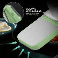 Cortador De Verduras Multifuncional En Acero Inoxidable Herramienta De Cocina Para Patatas Y Pepinos Ecológica Y Resistente - details 4