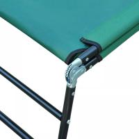 Sillón reclinable plegable con respaldo en 3 ángulo ajustable y estructura de acero para piscina 188*56*28cm - details 3
