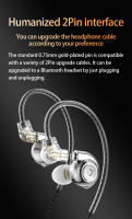 Auriculares De In-ear Conch HiFi Dinámicos Con Micrófono Y Reducción De Ruido Cable USB C Y 3.5MM Alta Performance Para HiFi Monitor Headset - details 9