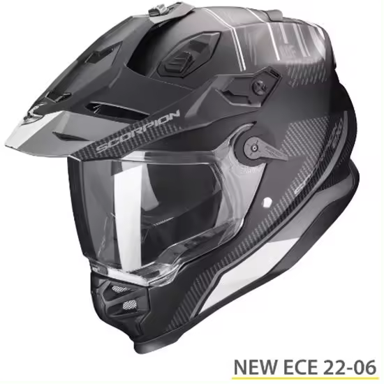 SCORPION ADF-9000 DESERT negro mate plata tricomposite - 1