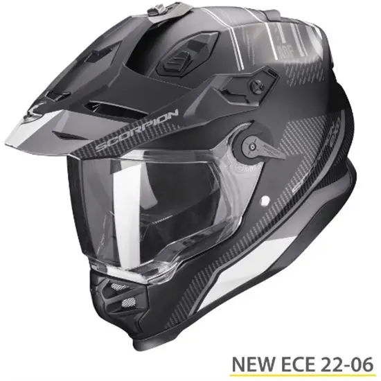 SCORPION ADF-9000 DESERT negro mate plata tricomposite - 1