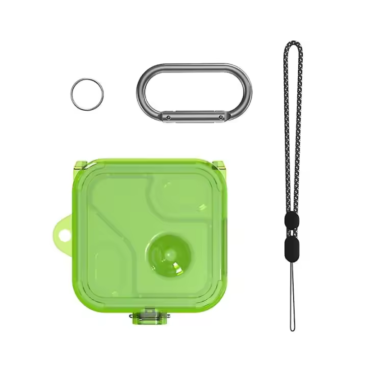 Carcasa de transporte para nada Oído (2) Auriculares Polvo Lavable Caja de carga Manga - 1