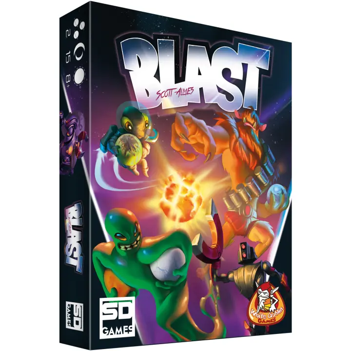 SD Games BLAST - Juego de Estrategia para Mayores de 8 Años - Juego de Mesa 2 Jugadores - 1