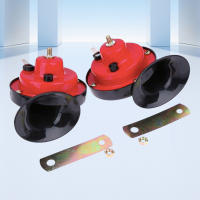 Bocina De Snail 12V 48W Impermeable Para Motocicleta Coche Camión SUV Barco Bocina Multitono De Aluminio ABS 300DB Super Fuerte - details 4