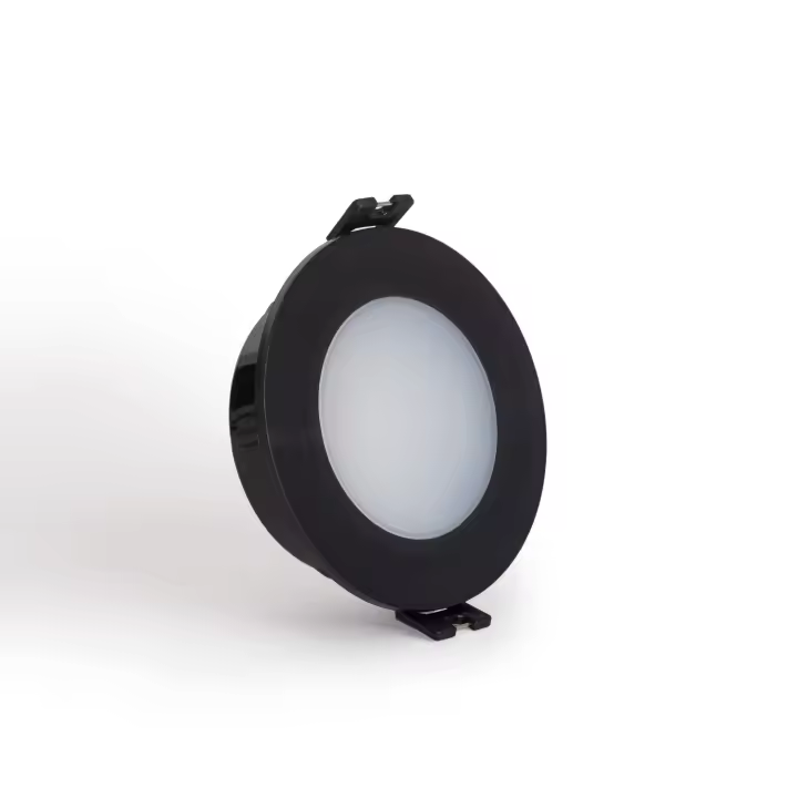 Ledkia Aro Downlight Redondo IP65 para Bombilla LED GU10 / GU5.3 Corte Ø75 mm Minus Blanco - 1