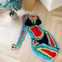Alfombra Antideslizante Impermeable Y Antiarrugas Para Piso Con Diseño Irregular Adecuada Para Sala De Estar Y Dormitorio Material De Poliéster 100% - details 4
