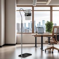 MEJORADA Soporte de Suelo Ajustable para Tablet y Móvil 135cm – Base Metálica Antideslizante, Brazo Flexible 360°, Compatible con iPad y Smartphone - details 5