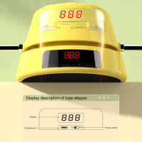 Máquina De Contar Saltos Eléctrica Con Control Remoto Contador Digital De Correa De Saltar Para Ejercicio Interior Y Exterior Juguete Deportivo Para Niños Y Adultos - details 7