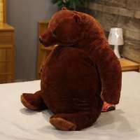 Oso De Peluche Marrón De 40cm Juguete Grande Oso Teddy Suave Cojín Almohada Para Niñas Regalos De Cumpleaños Juguetes De Animales De Peluche Unisex - details 4