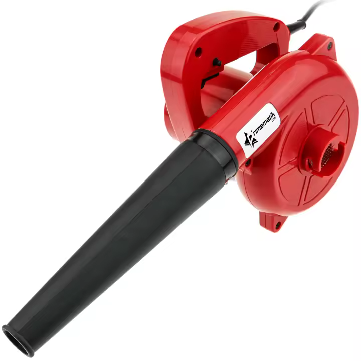 Soplador aspirador eléctrico portátil de 600 W para hojas polvo suciedad - PrimeMatik - 1