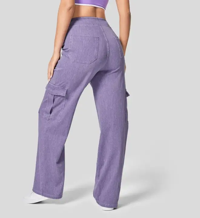 Pantalones vaqueros de Mujer Talla Grande, multibolsos - 1