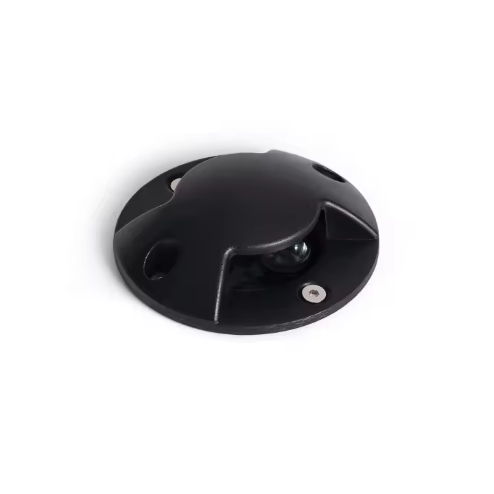 Ledkia Baliza Exterior LED 3W Empotrable Suelo Gimsha 2L Negro 3000K Blanco Cálido - 1