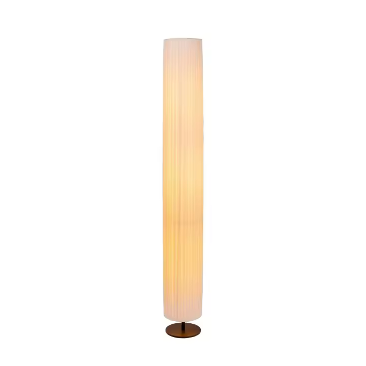 Lucide FOLD - Lámpara de suelo - Ø 20 cm - 3xE27 - Blanco - 1