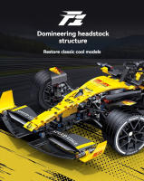 Kit De Construcción De Fórmula 1 Renault Para Juego Técnico De Bloques Super Rápidos Regalo De Navidad Y Cumpleaños Para Adolescentes Y Adultos - details 1