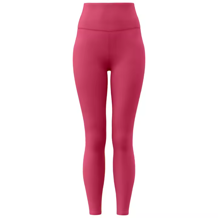 Pantalones de yoga color melocotón color piel, cintura alta, realce de cadera, pantalones de fitness para correr, ejercicio, adelgazamiento abdominal, pantalones de yoga para mujer - 1
