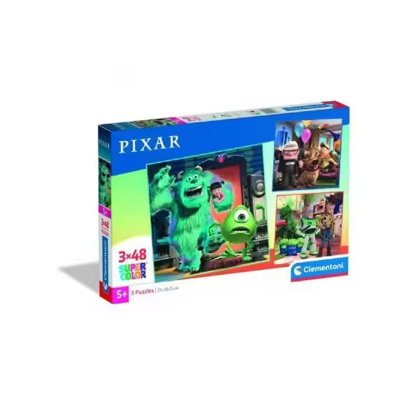PUZZLE DISNEY PIXAR 3 X 48 PIEZAS. - 1