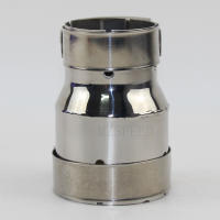 Conector De Reducción De Tubo De Escape Universal Para Coche Acero Inoxidable 54mm a 66mm Diámetro Exterior Pieza Individual - details 1