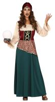 Guirca - Zingara Adivina para Mujer - Vestido y Tocado - Original y Auténtico - Tallas S/M/L - details 0