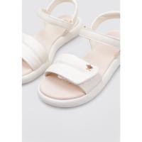 Geox J SANDAL PUFFYPOP GI Sandalias Planas Niña Blanco - details 1