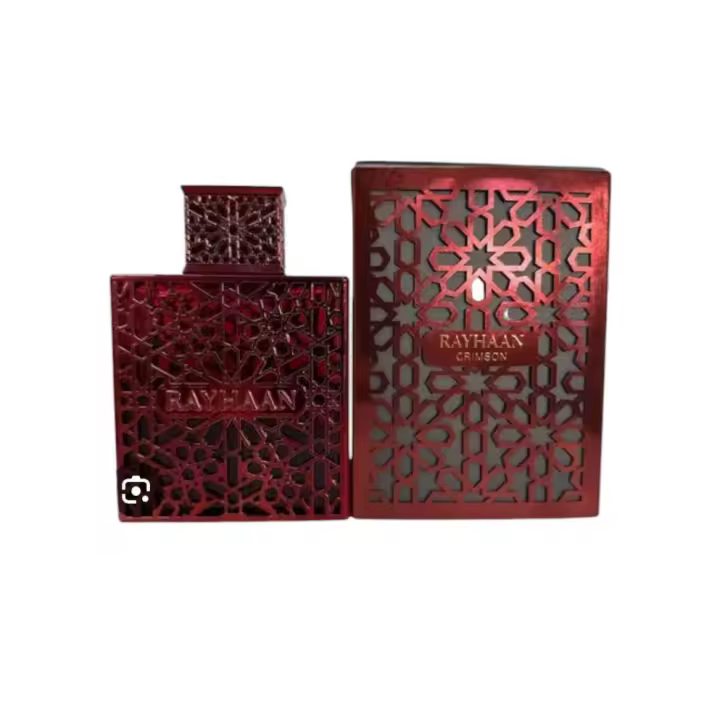 Rayhaan Crimson Eau de Perfume 100ml para Hombre con Diseño Exquisito y Elegante en Rojo Sangre. - 1