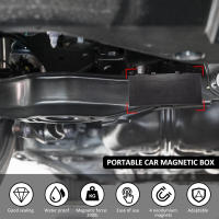 Caja De Almacenamiento Magnética Para Llaves Con Fuerte Imán Impermeable Y Antióxido Caja Oculta Para Llaves De Coche ABS - details 3