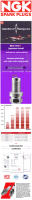 Plug De Encendido Original NGK ILKR7J8 94854 Laser Iridio Plata Para BaoJun 530 730 AEOLUS JETOUR Chery TIGGO 1.5T SQRE4 LJO - details 0