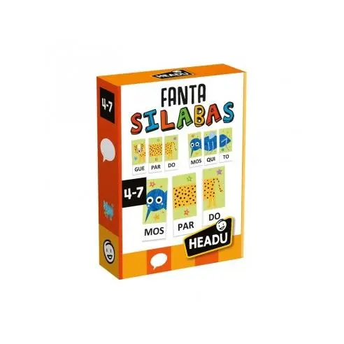 Fanta Sílabas - Juego Educativo para Niños de 4 a 7 Años | Aprende a Leer Jugando con Sílabas y Palabras | Ideal para Desarrollar la Lectoescritura, Creatividad y Concentración | Regalo Perfecto para el Aula o el Hogar - Producto Headu Original - 1