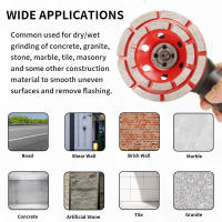 Discos De Pulido De Diamante Para Amoladora Angular 80/100/115/125/150/180mm Herramienta De Grindjeo Para Corte De Piedra Azulejo Granito Y Concreto - details 4