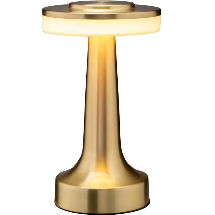 Lámpara De Mesa LED Portátil Con Sensor Táctil Luz Nocturna USB Recargable Con 3 Niveles De Brillo Para Lectura Y Decoración - 1