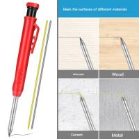 Juego De Lápices De Carpintero Sólidos Mecánicos 3 Colores Herramientas De Construcción Marcado Carpintero Herramientas De Carpintería Para Trabajos Con Madera - details 6