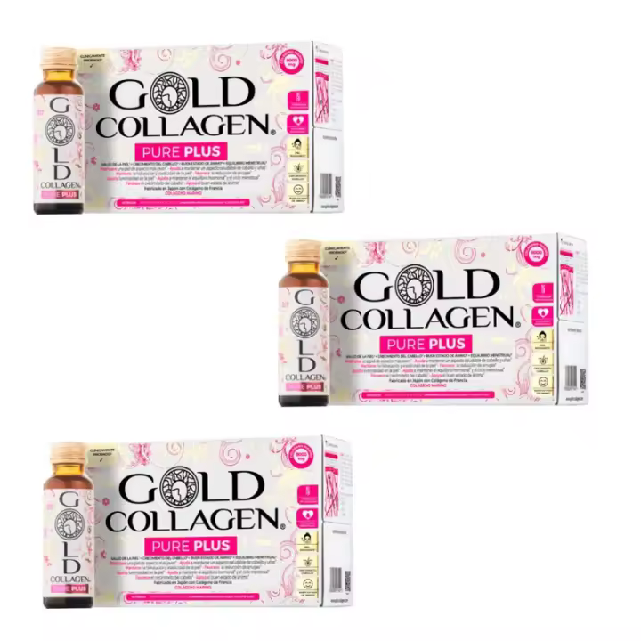 Gold Collagen Pure Plus 30 Frascos 50ml 30 Dias de tratamiento Gold Collagen - 1