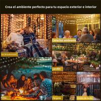 Luz De Hada LED USB Con Cable De Cobre 20M 200LED Para Decoración De Árbol De Navidad Boda Y Fiesta Lámpara De Garlanda Exterior - details 11