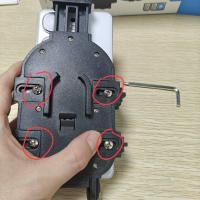 Soporte De Teléfono Móvil Ajustable Para Motocicleta Scooter ATV Bicicleta Con Módulo Absorbedor De Choque En Cualquier Ángulo - details 5