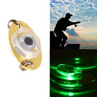 Luz LED Mini Lanzadora De Señal Para Pesca Submarina Forma De Ojo Doble Anillos Multicolor Verde Azul Rojo Blanco En Forma De Pez Para Pesca De Cala Profunda - details 3
