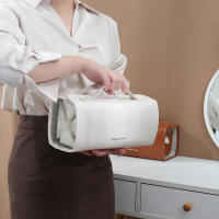 Bolso De Maquillaje Desmontable 4 En 1 Transparente Con Varios Compartment Plegable Para Viajes Y Exteriores Almacenamiento De Cosméticos - details 7