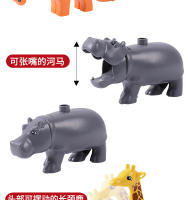 Bloques De Construcción Grandes Para Niños Con Accesorios De Granja Marina Y Animales Compatibles Con Duplo Para Juego Educativo Regalo Para Niños - details 3