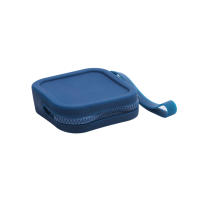 Bolso Cuadrado De Silicona Organizador Monedero Impermeable Con Cierre De Cremallera Bolso Para Cosméticos Y Auriculares Para Estudiantes Unisex - details 17