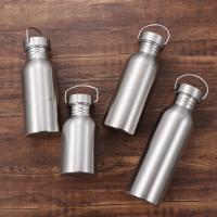 Botella De Agua Para Bicicleta De Acero Inoxidable Deportiva Y De Fitness Botella Metálica Aislada Monolitica Para Deporte - details 13