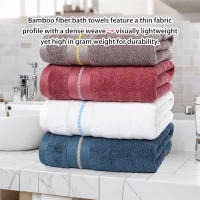 Toalla De Baño Extra Grande 90x180cm Hecha De Fibra De Bambú 100% Ultra Absorbente Y Secado Rápido Toalla De Lujo Para Spa Hotel Uso Doméstico - details 5