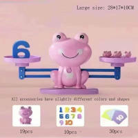 Juego De Equilibrio Digital De Rana Para Niños Desarrollo Intelectual Entrenamiento De Lógica Y Pensamiento Matemático Temprano Educación Educativo Para Niñas Y Niños - details 3