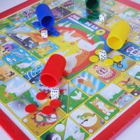 MR POPYE - JUEGOS DE MESA 2 EN 1 - LA OCA Y SERPIENTES Y ESCALERAS -  4 JUGADORES - JUEGO FAMILIAR - IDEAL PARA REGALAR - PARA TODAS LAS EDADES - PRODUCTO OFICIAL - MR POPYE - details 1