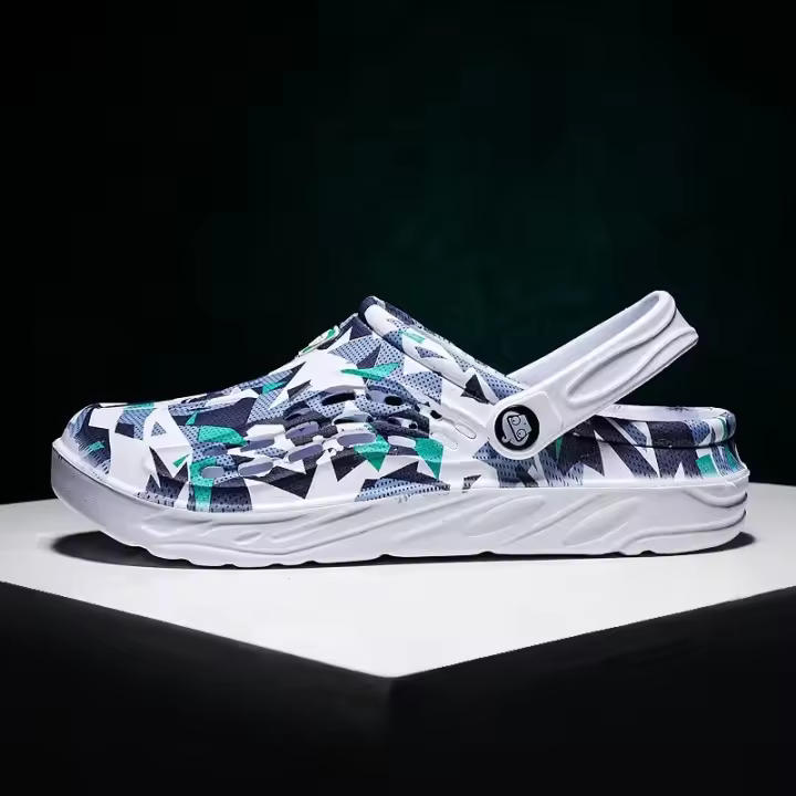 Zapatillas De Verano Para Hombre Plataforma Antideslizante Deportivas Suaves Playa Chef Zapatos Transpirables Cómodos Tallas Grandes - 1